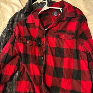 Assortment of flannels, All same price, L/XL
